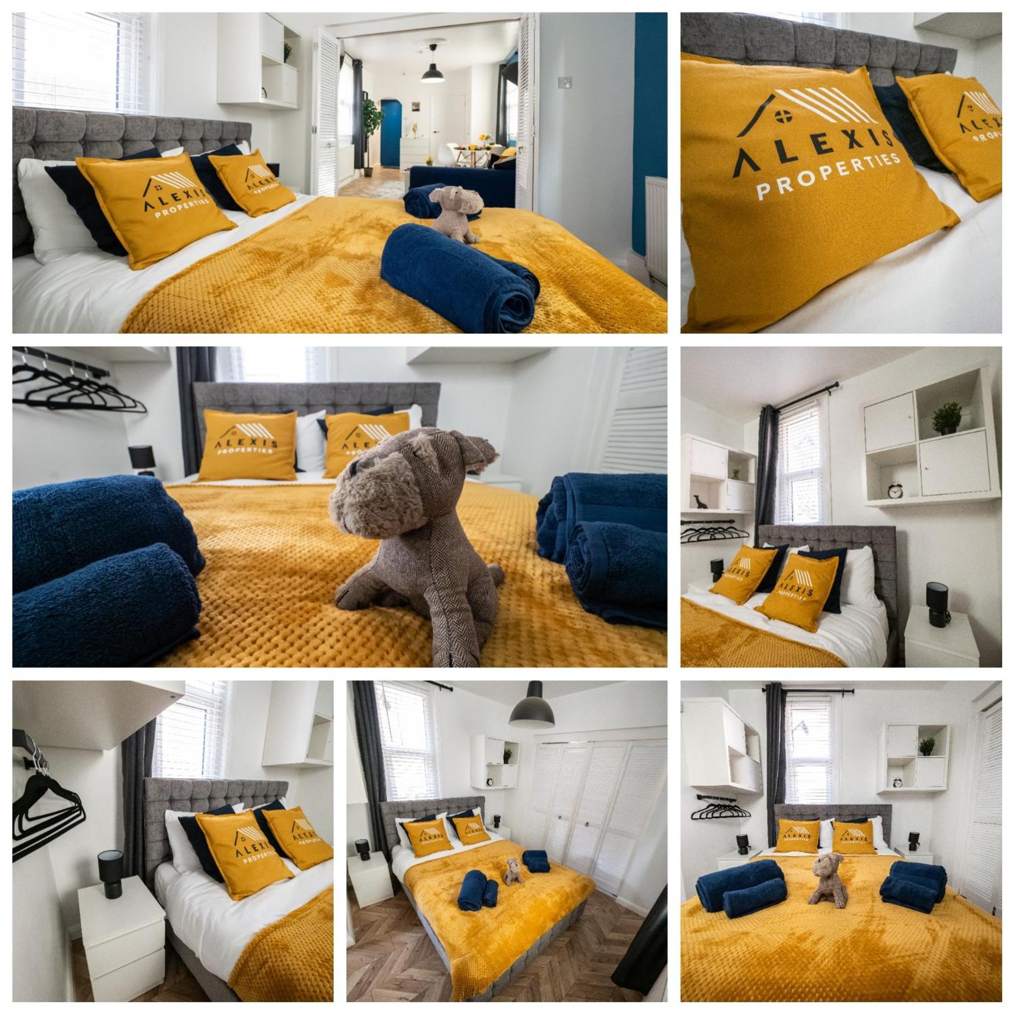 Seaside Retreat: Luxury 1-Bed, Free Parking Portsmouth Exterior foto
